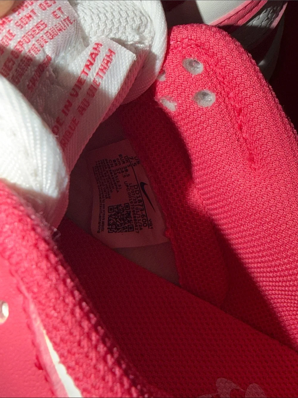 Nike Next Nature Pink Athletic Sneakers